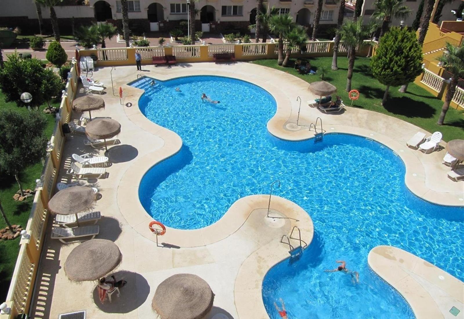 Fabulous sunny apartment Almerimar Bagian luar foto